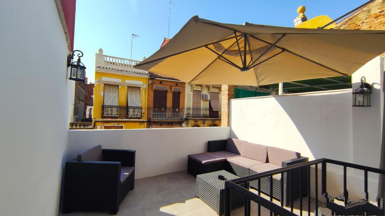 Florit Flats - Lovely Apartment With Private Terrace By El Cabanyal 瓦伦西亚 外观 照片