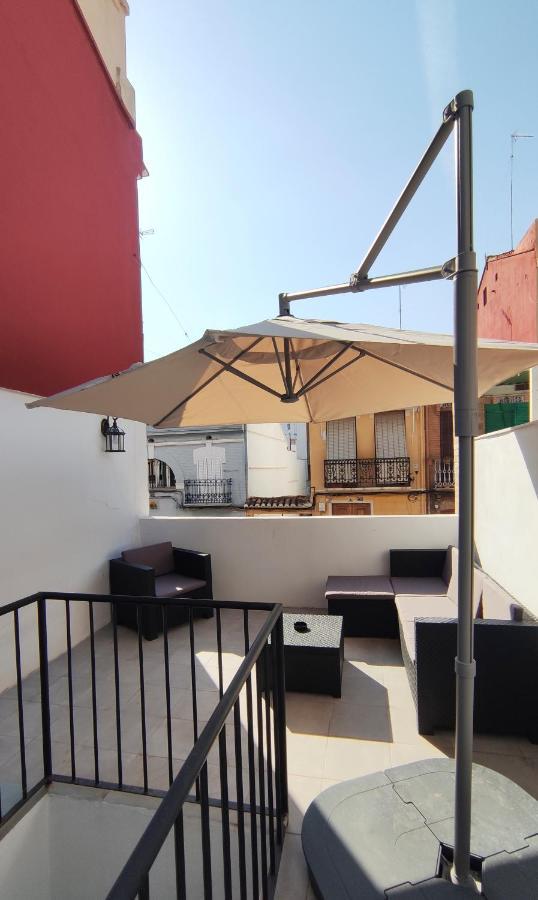 Florit Flats - Lovely Apartment With Private Terrace By El Cabanyal 瓦伦西亚 外观 照片
